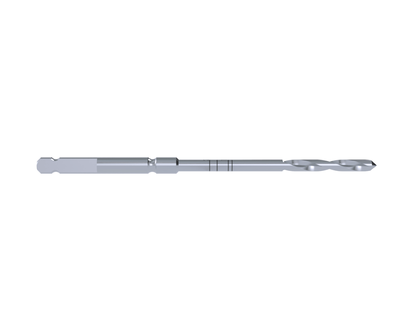 Trax LINKT&trade; surgical drill used for preparing bone during compression staple placement